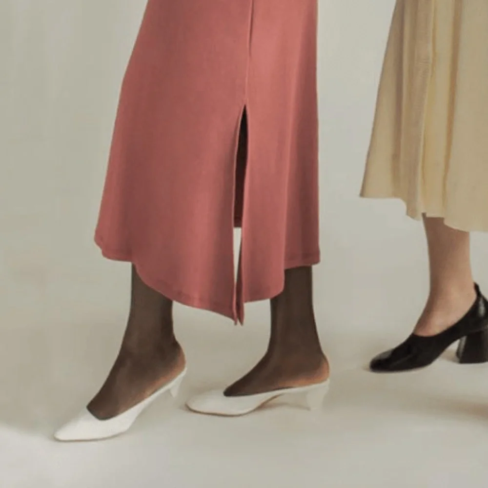 Gray Matters Annastar Mules - White - Includes Box, Dust Bag, & Heel Caps - Picture 7 of 10